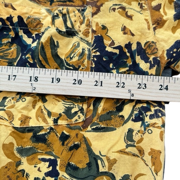 Movin Free Men’s VTG Hawaiian Abstract Button Down Short Sleeve Shirt RARE Sz XL - Picture 12 of 12